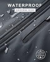 33,000ft Men’s Waterproof Softshell Fleece Lined Jacket Dark Grey XXL view 3