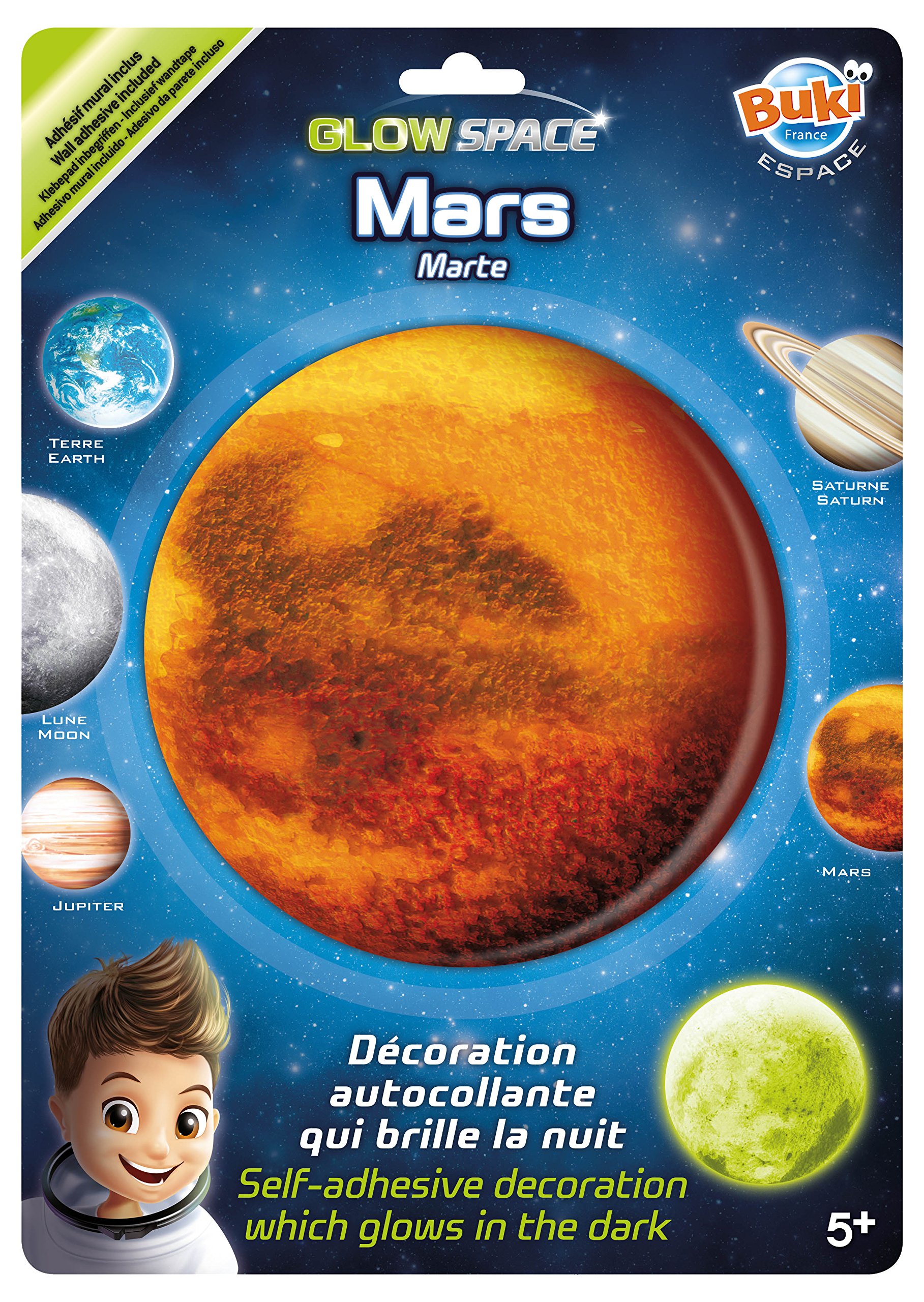 BUKI 3DF8 - Glow-in-the-dark - Mars