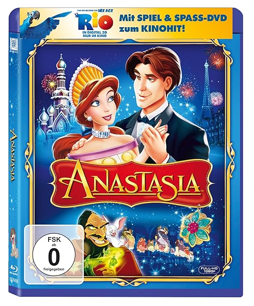 Anastasia (  Rio Activity Disc) [Blu-ray]: Amazon.de: Bluth, Don ...