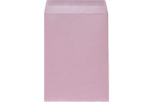 Quotidian Rosewater Self Seal Flat A6 Pearlescent Paper Envelopes 4 3/4" x 6 1/2" (12 x 16.5cm) Pack of 25 - Confetti Cards Invitation Photos Wedding