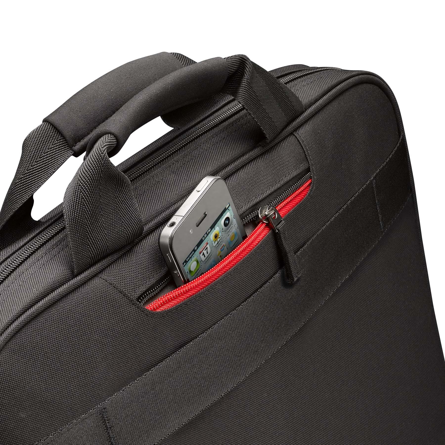 Case Logic 17Inch Laptop and Tablet Briefcase, Black (DLC117) Buy