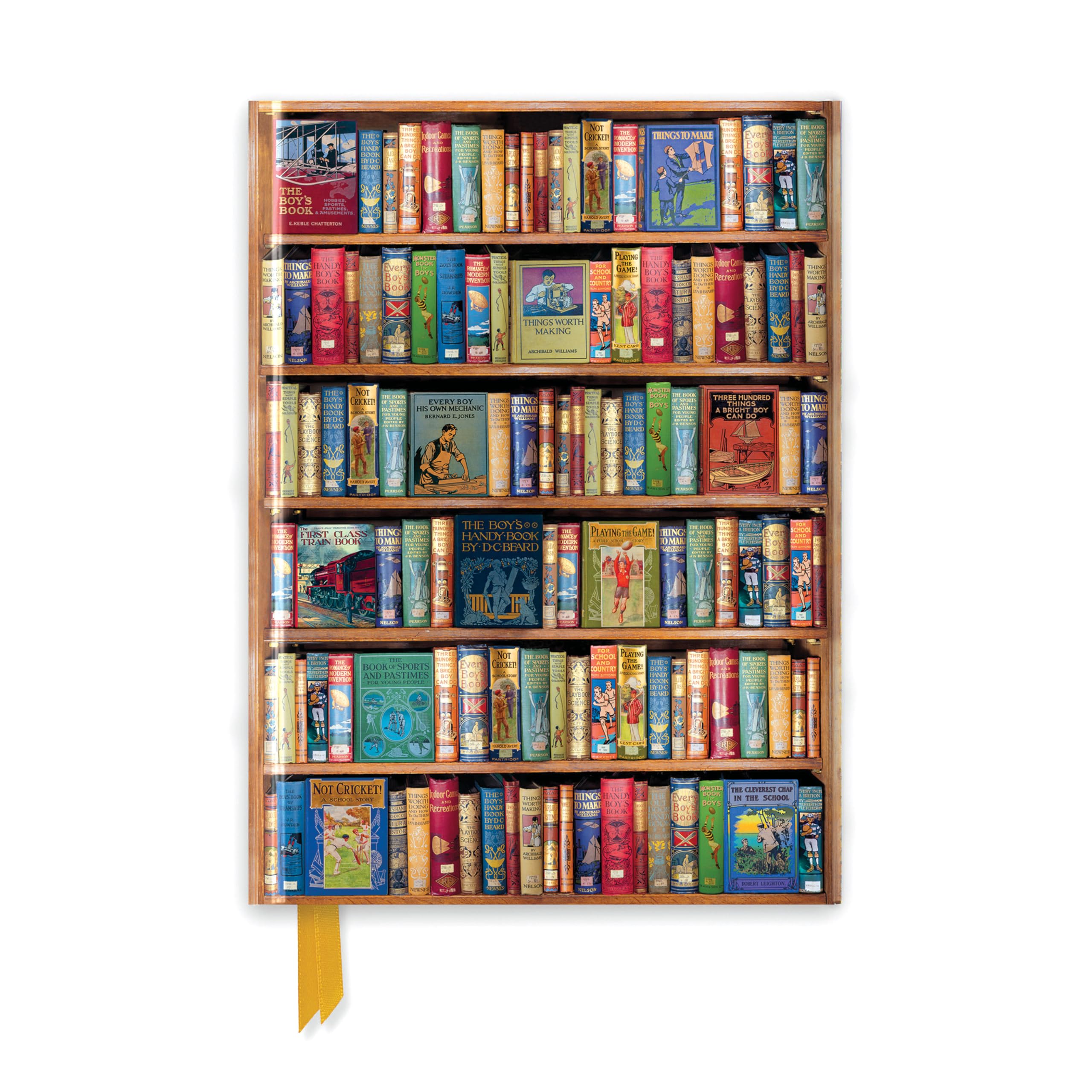 Bodleian Libraries: Hobbies & Pastimes Bookshelves (Foiled Journal) (Flame Tree Notebooks)