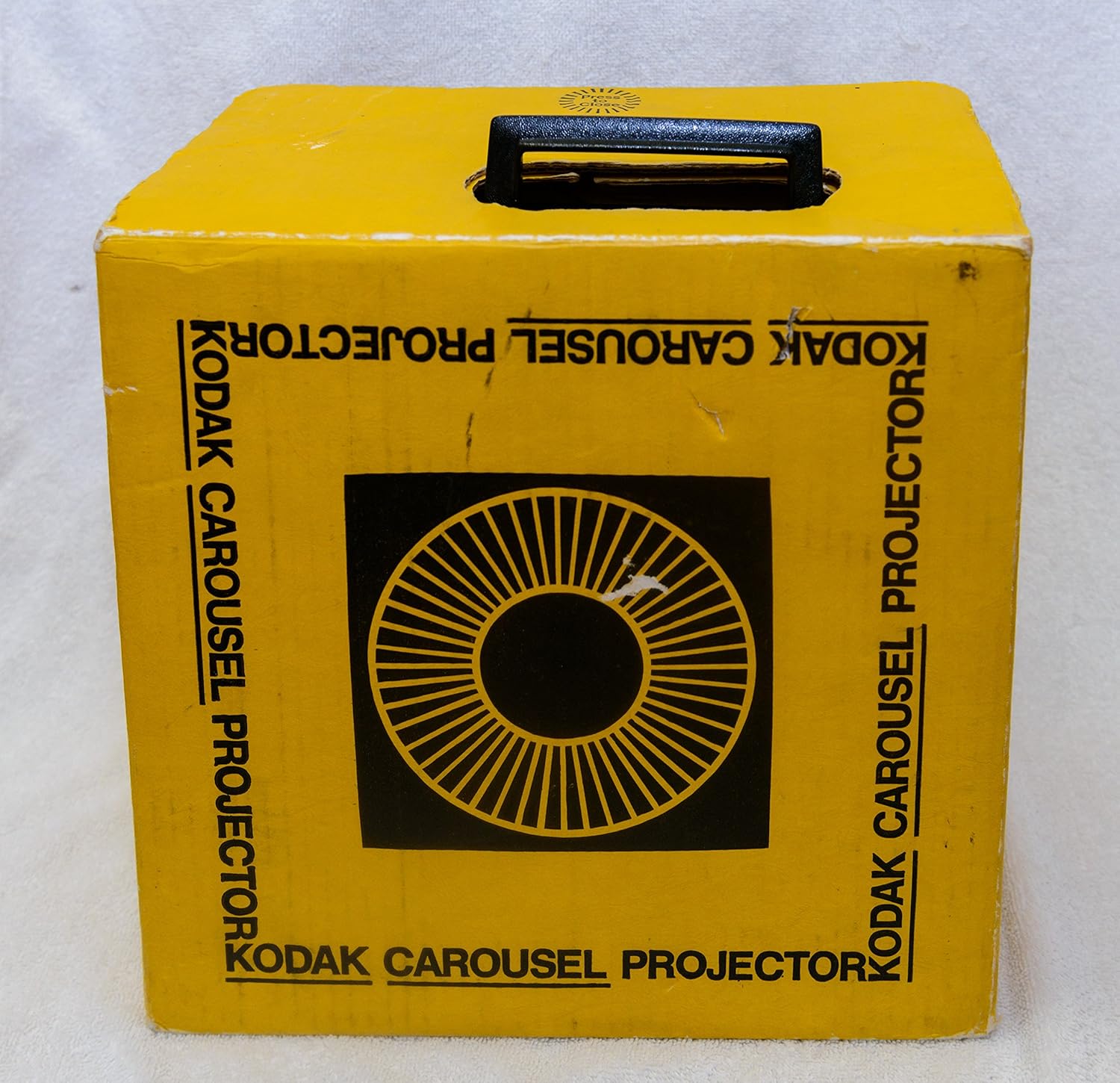 Kodak Slide Projector Model 750H with Carousel 140 Slide Tray : Camera & Photo