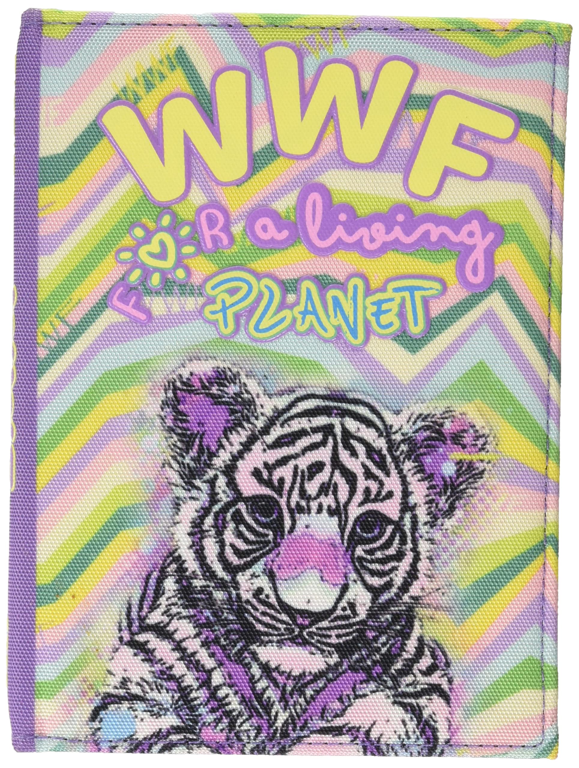 WWF Pink Fabric Diary 2020 2021 - Dated 12 Months - Standard Size