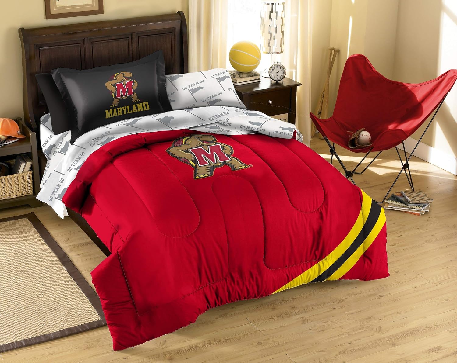 The Northwest Company Officially Licensed NCAA Twin Bedding Set Renewed