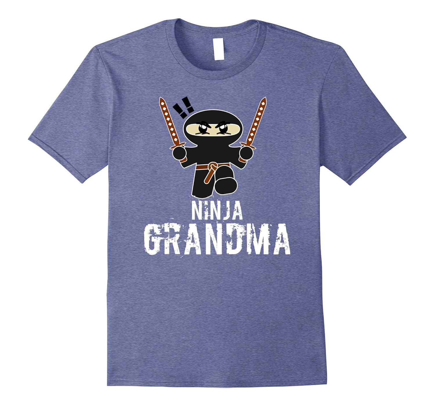 Grandma: Ninja Grandma Grandparent T-Shirt-anz