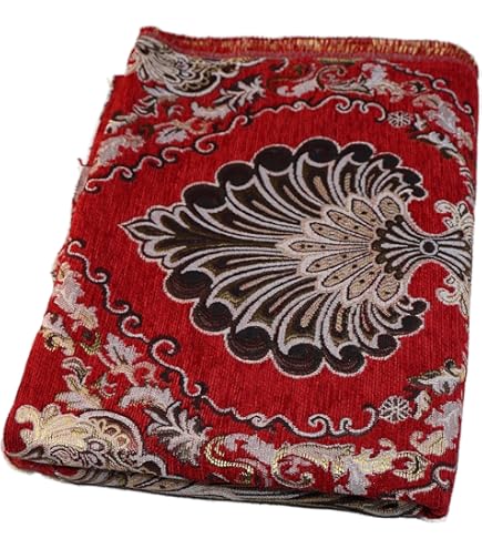 Amazon.com: Designer Fabrics B616 54 in. Wide Red44; Striped