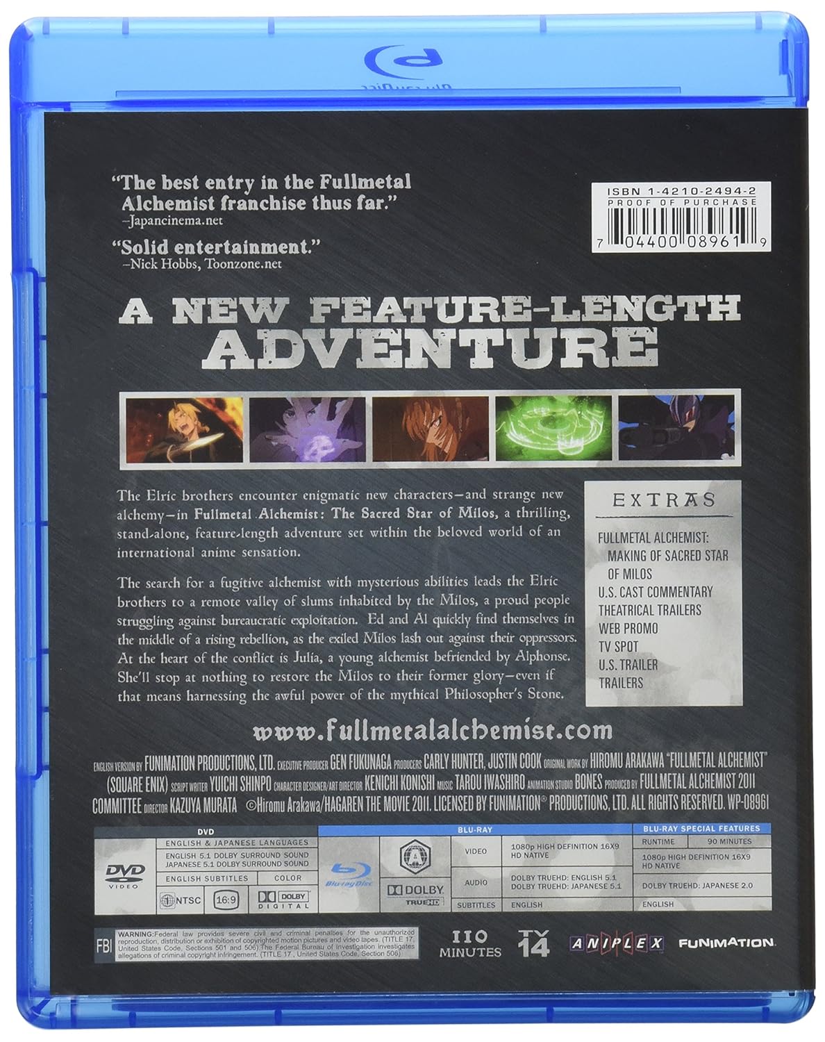 Fullmetal Alchemist The Sacred Star Of Milos English Dubbed Free Download