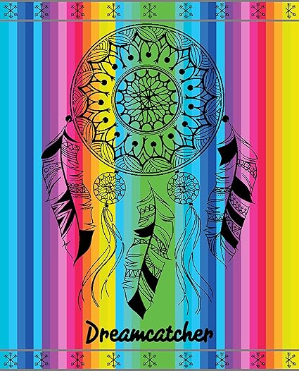 Textil Tarrago Egp468 Serviette De Plage Attrape Rêves 100 Coton égyptien 90 X 170 Cm