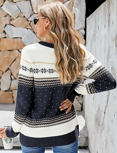 LookbookStore Women Winter Funny Holiday Knit Sweaters for Women