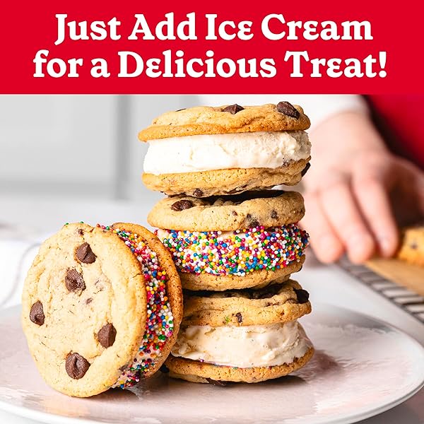 BETTY CROCKER BATCHABLES CHOCOLATE CHIP COOKIE MIX, MIX AND BAKE 4 TO 24 PER BATCH, 28 OZ. (PACKING MAY VARY)