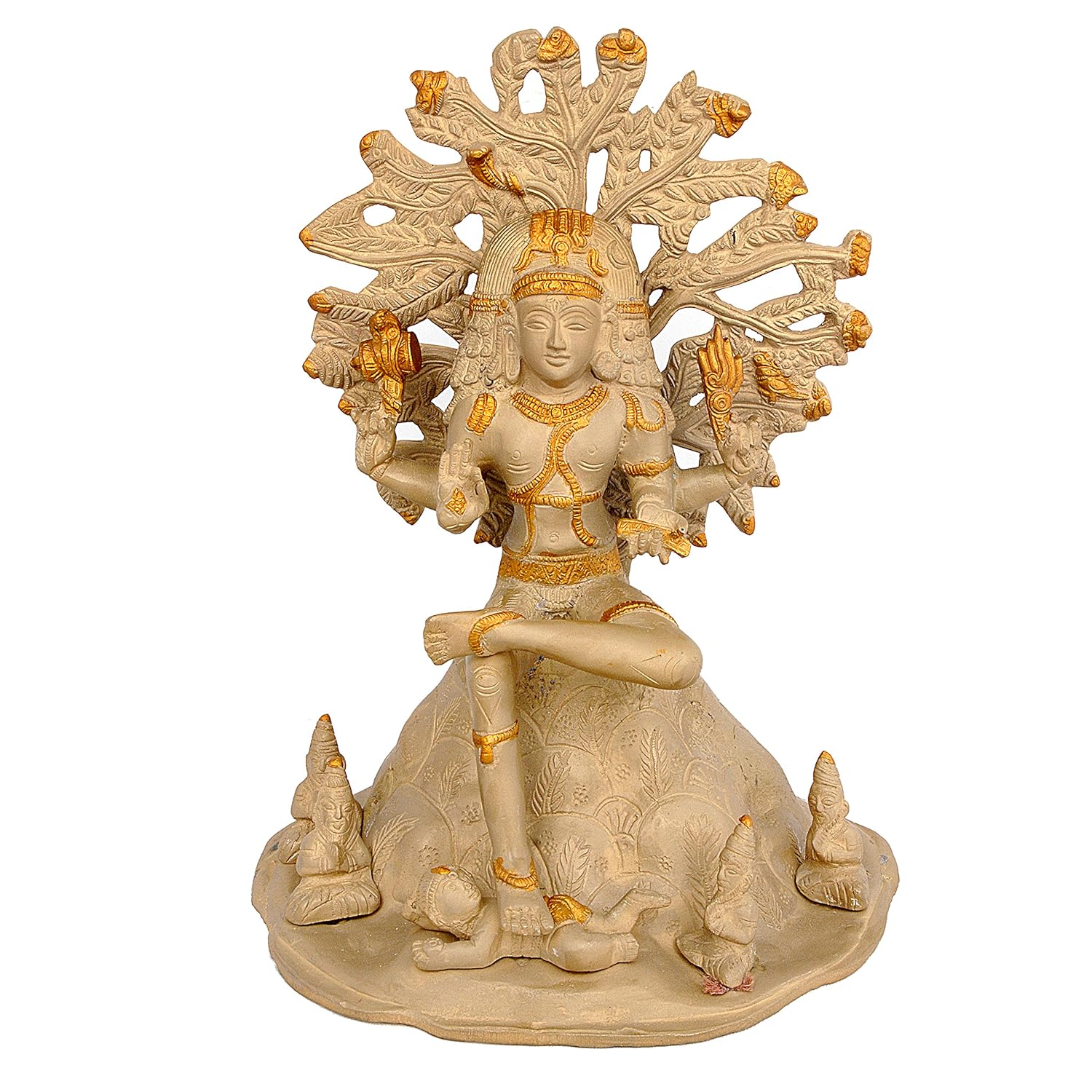 Buy AONA Brass Statue/Idol of Lord Dakshinamurti/Dakshinamurthy Shiva