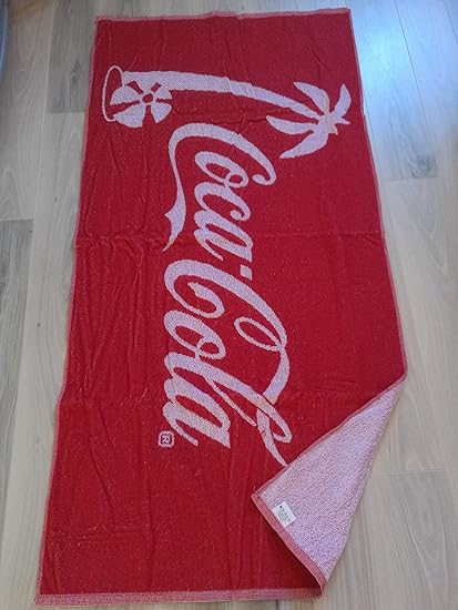 Coca Cola Beach Towel Amazoncouk Kitchen Home
