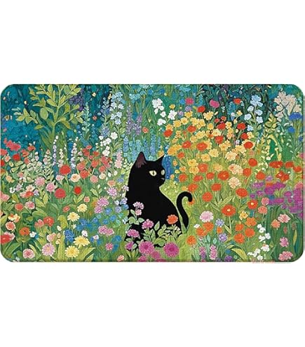 Amazon.com: Zeleda Cat Indoor Door Mat, Non-Woven Fabric Door Mat