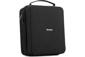 caseling Hard Shell Zipper Case for Canon Selphy CP1500, CP1300, CP1200-9.5" x 8" x 4.7" - EVA Protection Case for Photo Prin