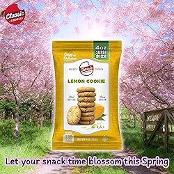 Classic Cookie, Crispy Mini Cookies, Lemon Cookie