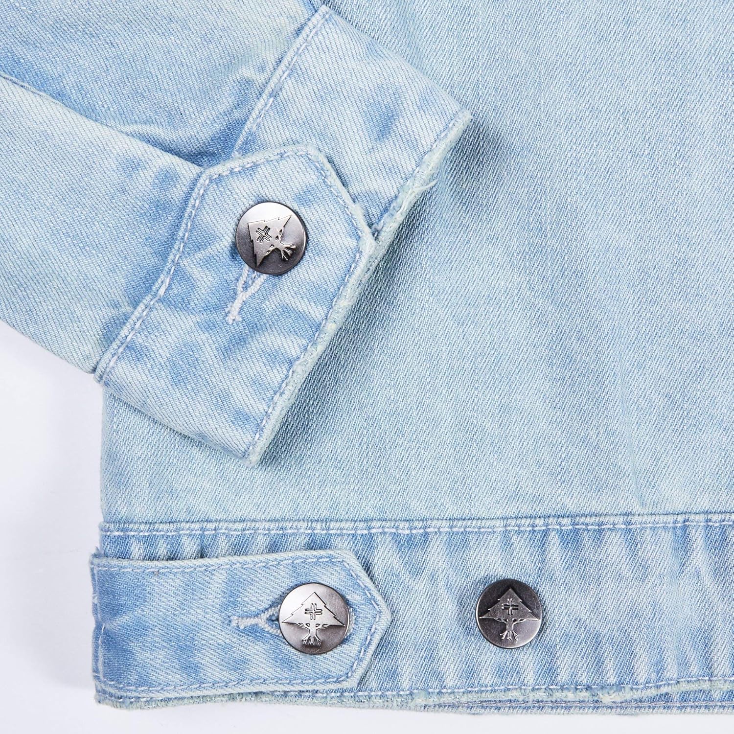 LRG mens Denim Jacket: Clothing
