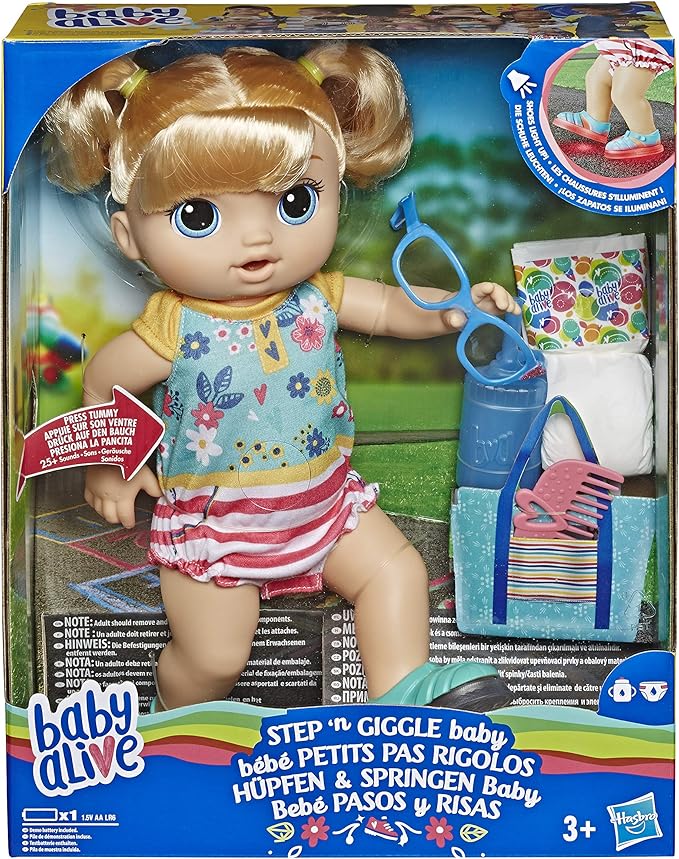 Hasbro Baby Alive Step N Giggle Baby: Buy Online at Best Price in UAE ...