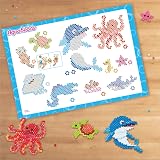 Aquabeads Ocean Splash Scene Art and Craft Bead Kit 1500 Beads 29 Colors view 6