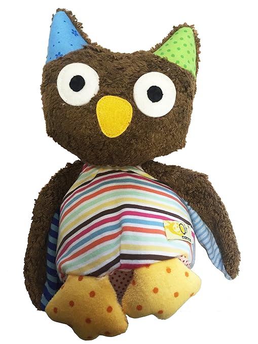 El calor y muñeco de gato de búho Laura - Olli olbot 35317 - Cojín ...