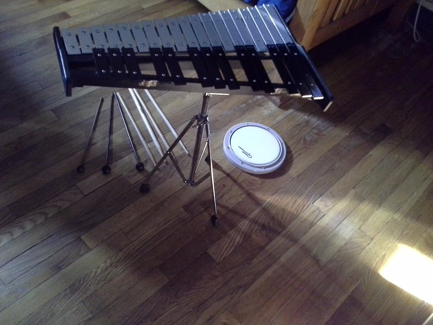 Groove Percussion Xylophone with Drum Pad and Stand. 5