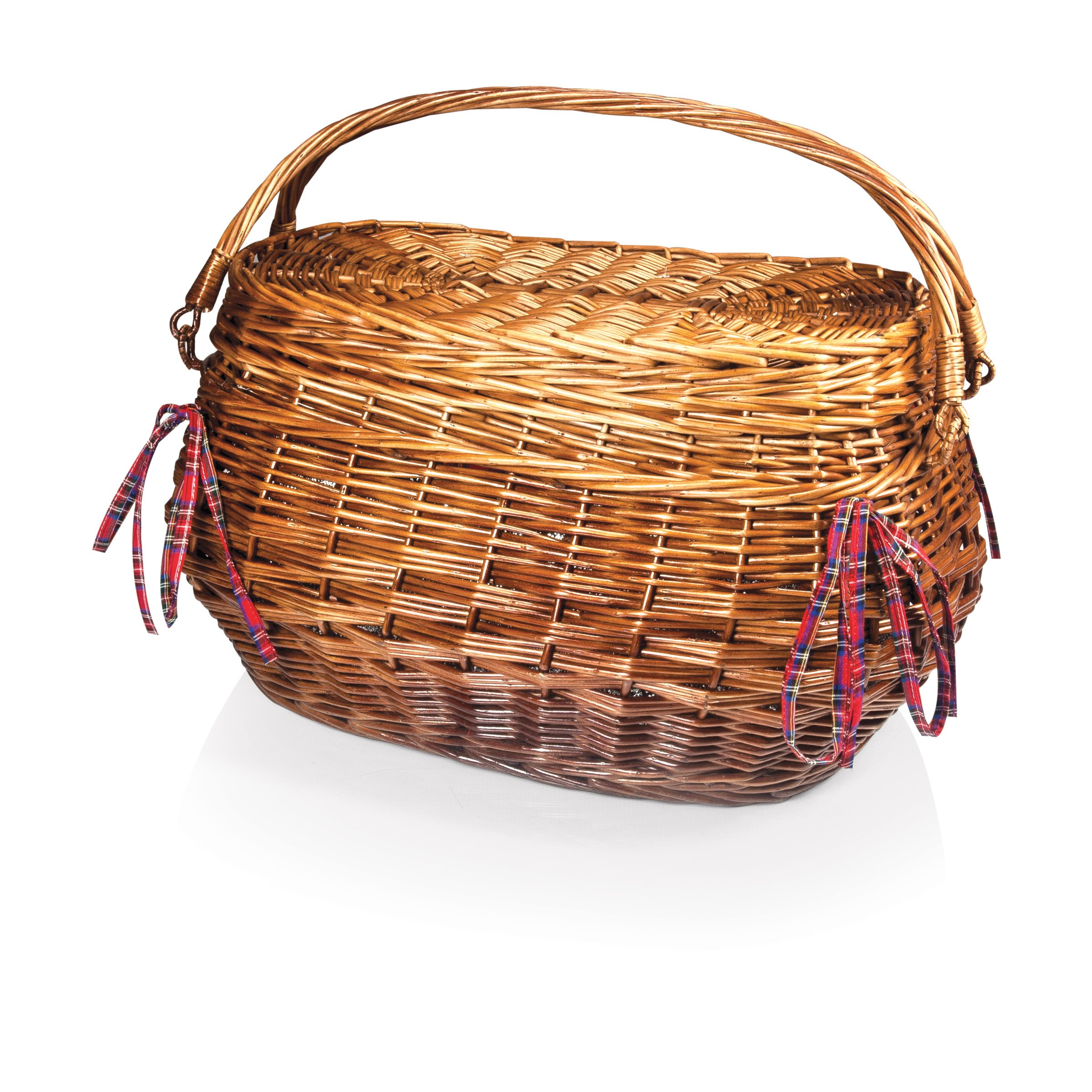 Picnic Time Highlander Bombay Picnic Basket with Deluxe Service for