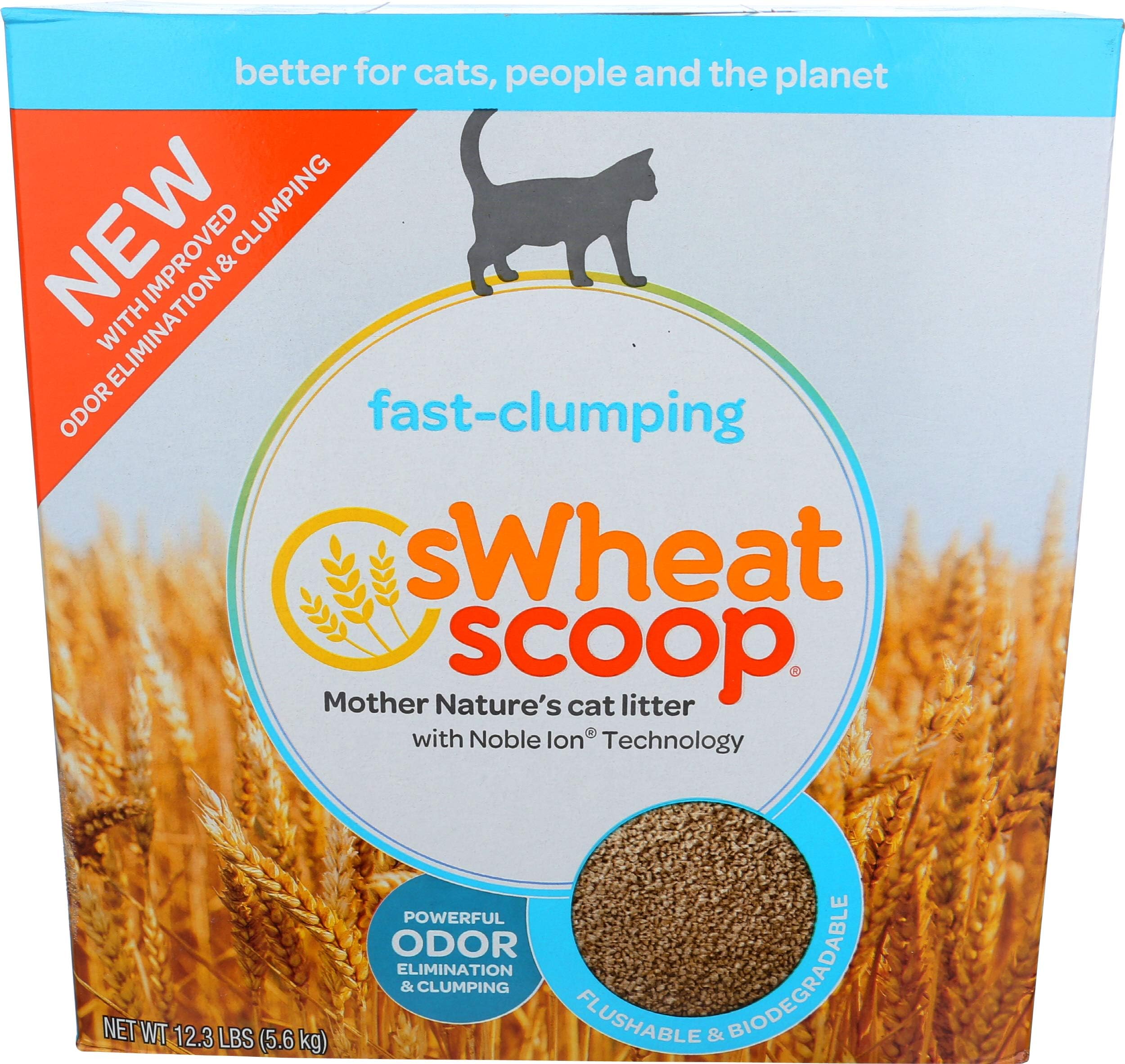 sWheat ScoopCat Litter, Scoop 4, 12.3 lb