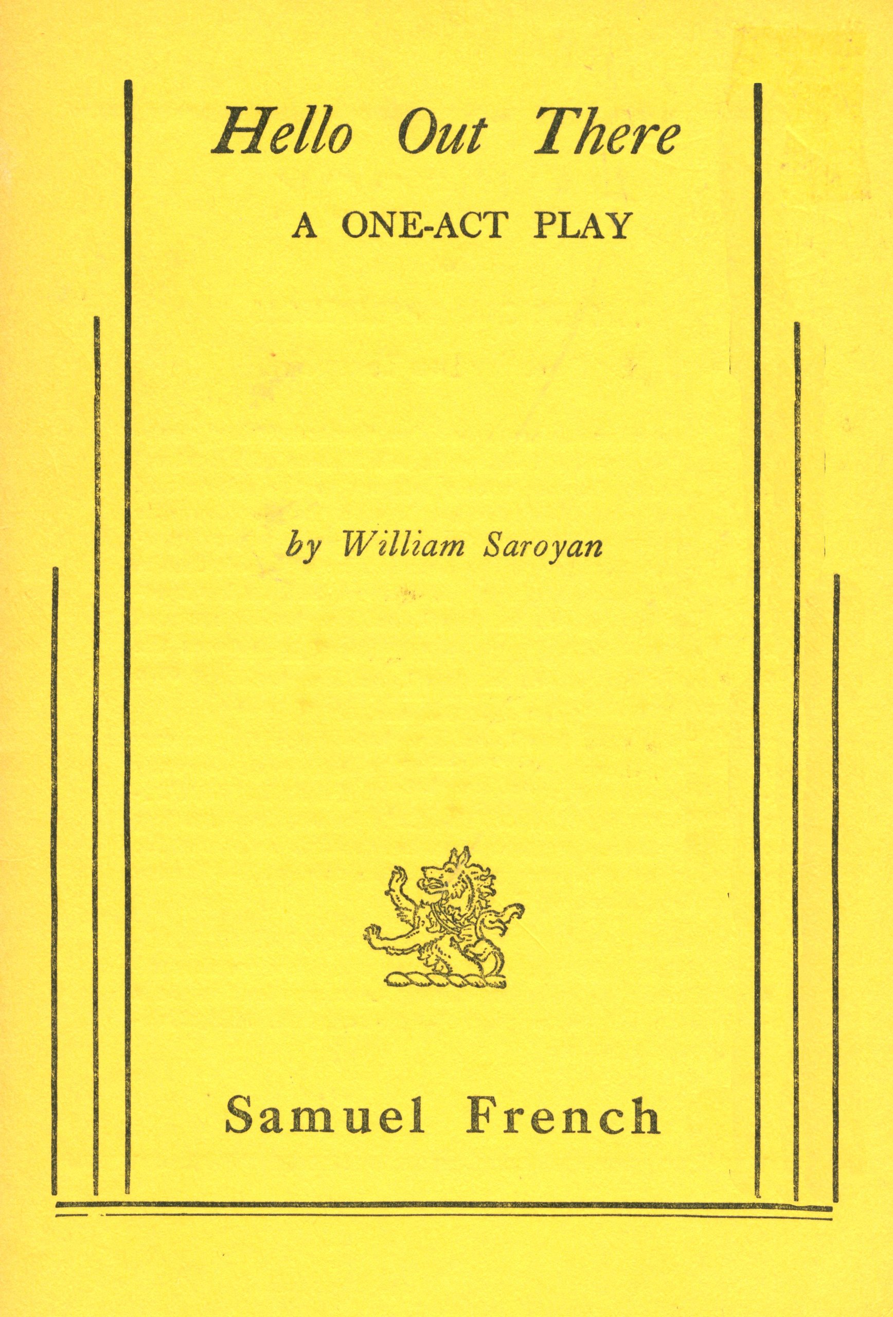 William saroyan poem