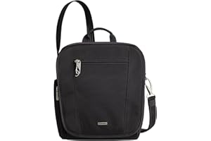 Travelon Anti-Theft Classic Tour Bag Medium, Black, One Size