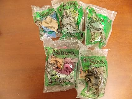 shrek burger king toys 2001