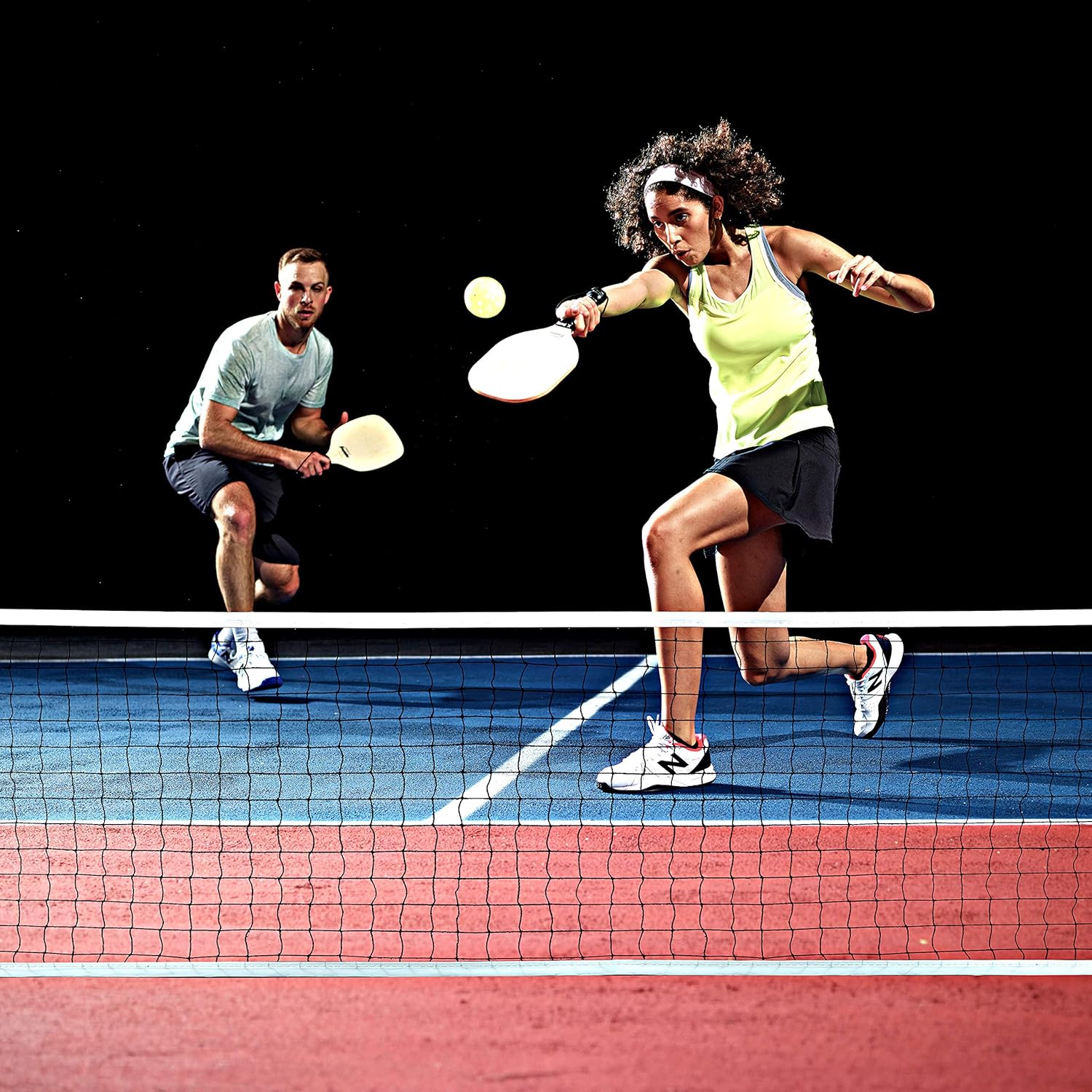 Begin sports. Pickleball.