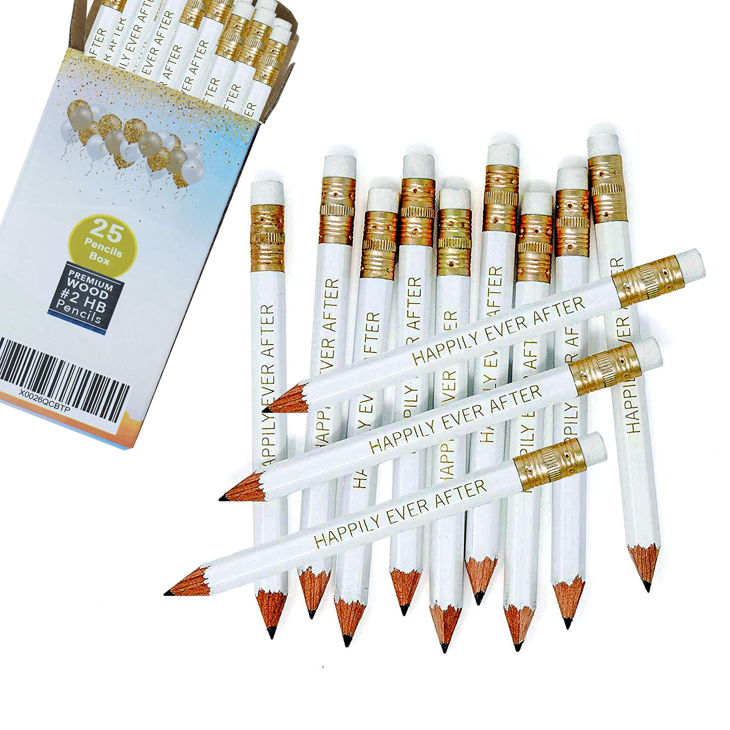 Happily Ever After Pencils Pre-sharpened for all Occasions