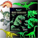 Glow in The Dark Dinosaur Wall Stickers Decorative Decals for Kids Teens Adults 