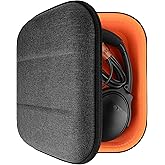 Geekria Shield Headphones Case Compatible with Bose QC Ultra II, QuietComfort 35 II Gaming Headset, QC35, Replacement Hard Shell Travel Carrying Bag with Cable Storage (Dark Grey)
