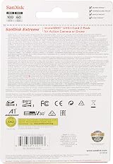 SanDisk Extreme 32 GB microSDHC Memory Card A1 U3 V30 Twin Pack view 2