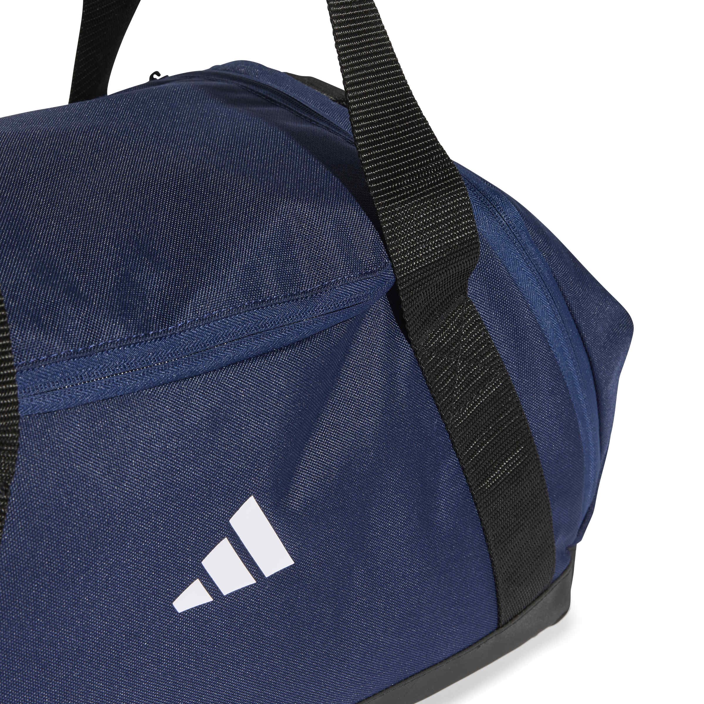 adidas Unisex TIRO Duffle Bag SMALL, Team Navy Blue 2/White, One Size 7
