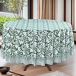 Ridhi Round Tablecloth - Hand Block Print