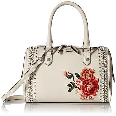 calvin klein floral satchel