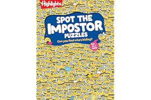 Spot the Impostor Puzzles: Kids Activity Book with Zany Odd-One-Out Scenes, Look-and-Find Puzzle Book for Kids Ages 7 and Up 