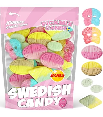 はな【新品6缶セット】bubsウシ800gステップ2 Amazon.com : Bubs Swedish Candy - 90g (Pack of 6) - Pick Any 6