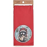 Primitives by Kathy Winter Raccoon Kitchen Towel