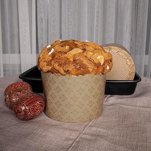 Easter Bread Mold |12 Pack 12 oz| Non Stick Panettone Paper Mold