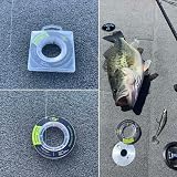 SF 100% Pure Fluorocarbon Leader Material 55yd 6lb Virtually Invisible view 7