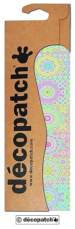 Decopatch Papier No. 633 (grün pink Casablanca, 395 x 298 mm) 3er Pack