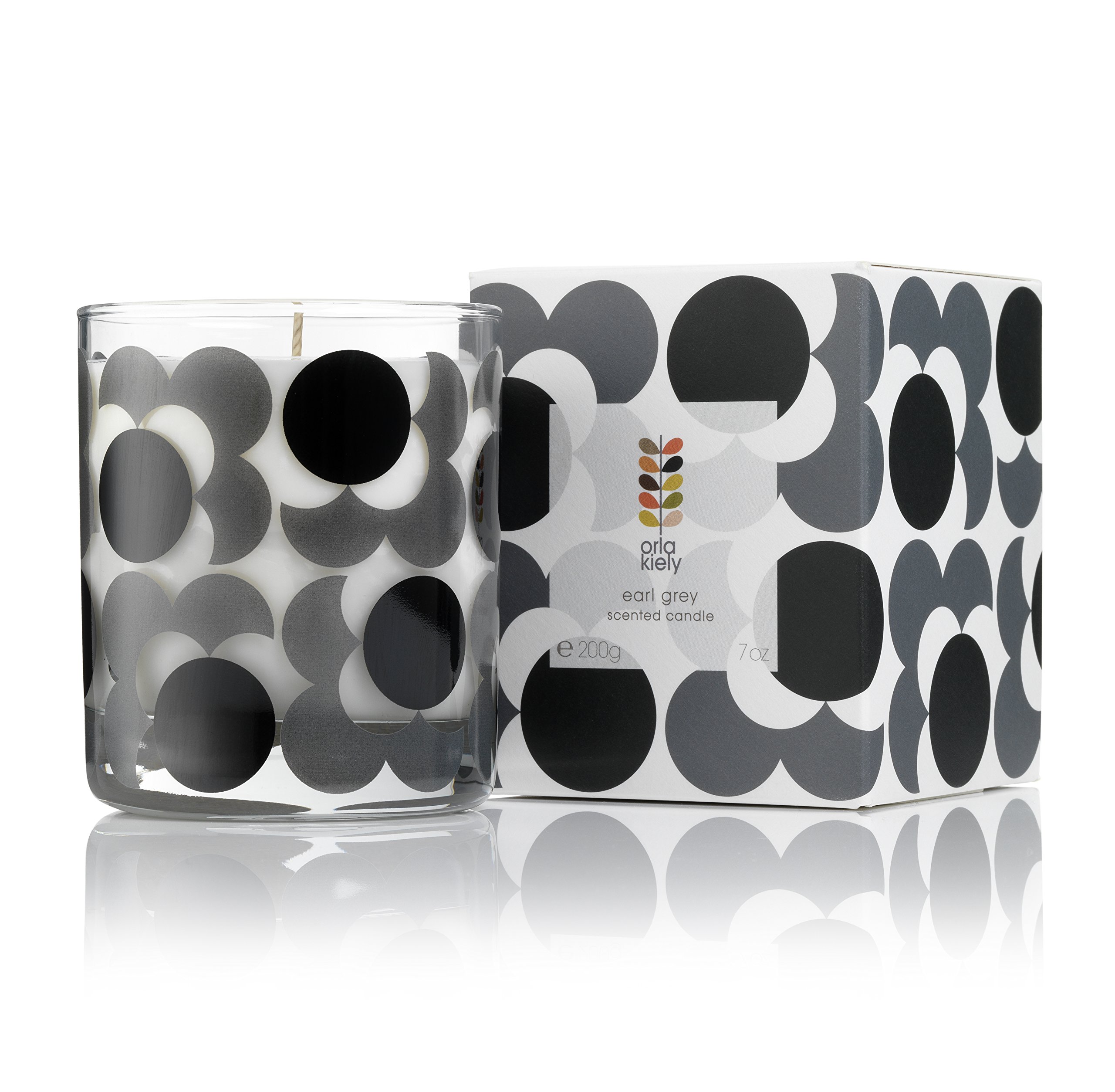 Orla Kiely Earl Grey Scented Candle, 200 g