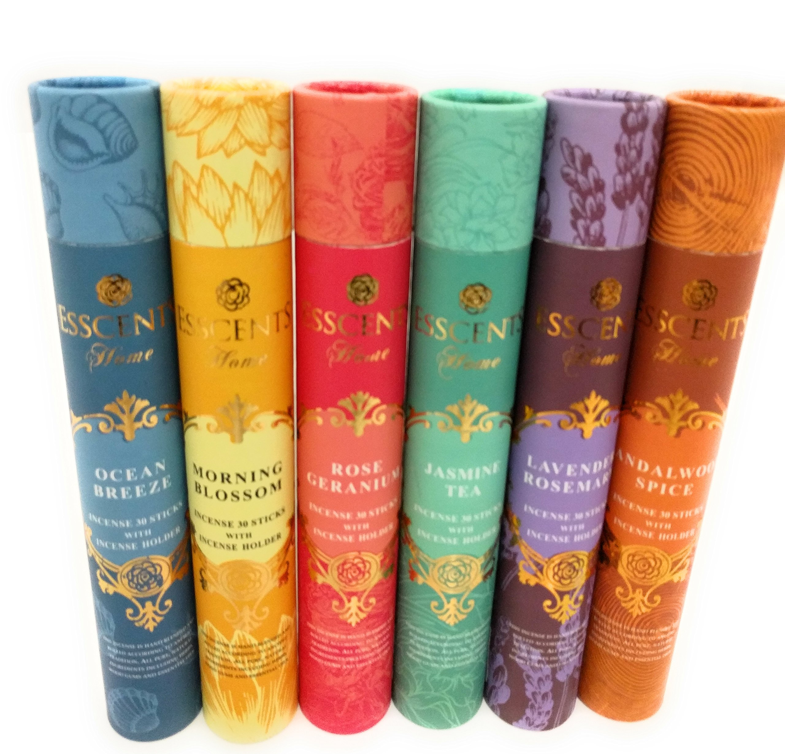 Essence incense gift pack 180 sticks with incense holder 6 flavors, 688098307975 eBay