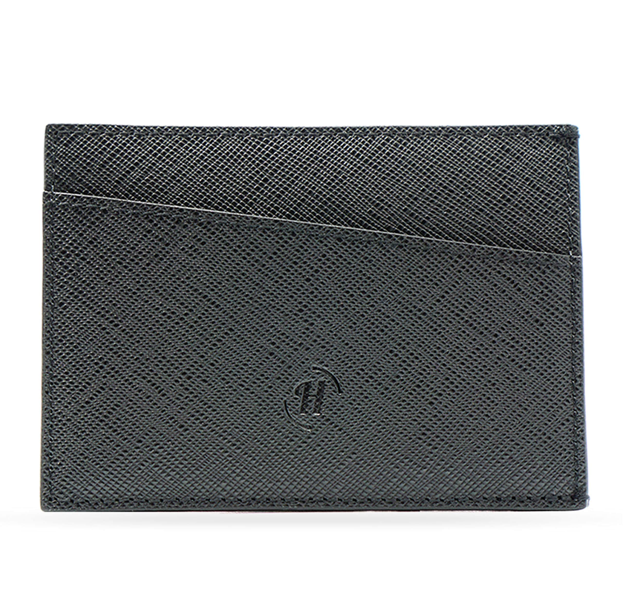 Hoq's Small Wallet for Men - Compact Minimalist Wallet with RFID Blocking - Cool Mens Slim Card Wallet - Vegan Leather - Thin, Pocket Friendly Card Holder to Reduce The Bulk - The Student