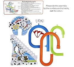 Haktoys Dalmatian Slide Toy Set: Sliding Stair