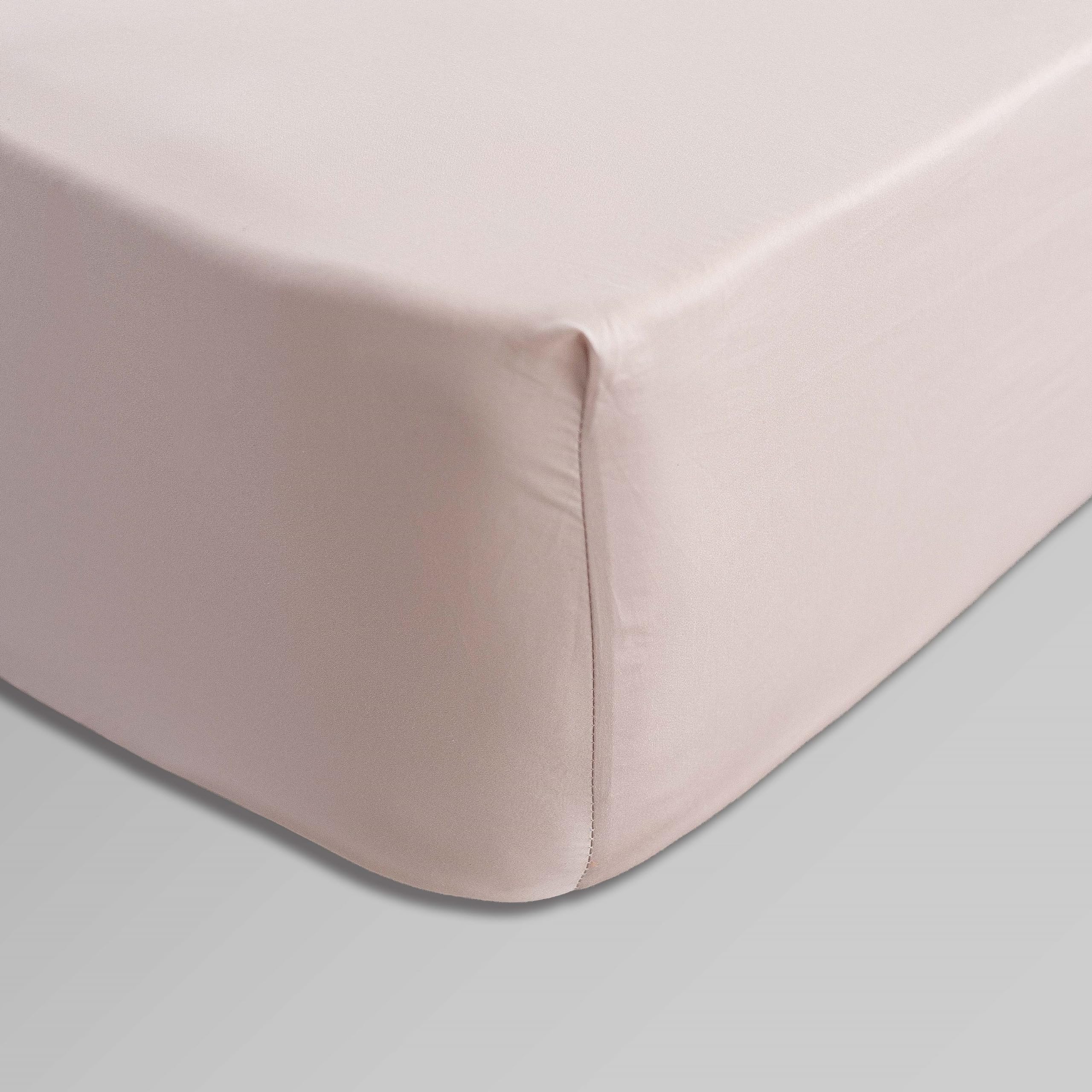 Fantasy Modern Fitted Sheet Taupe 180 x 200 cm