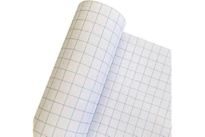 SewCrane 14CT Easy Count Aida Cotton Embroidery Fabric with Washable Grid Lines, White (29" W x 39" L)